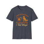 Easily Distracted By Campfires & Tail Wags T-Shirt