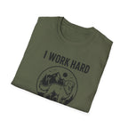 I Work Hard Dog Adventures T-Shirt