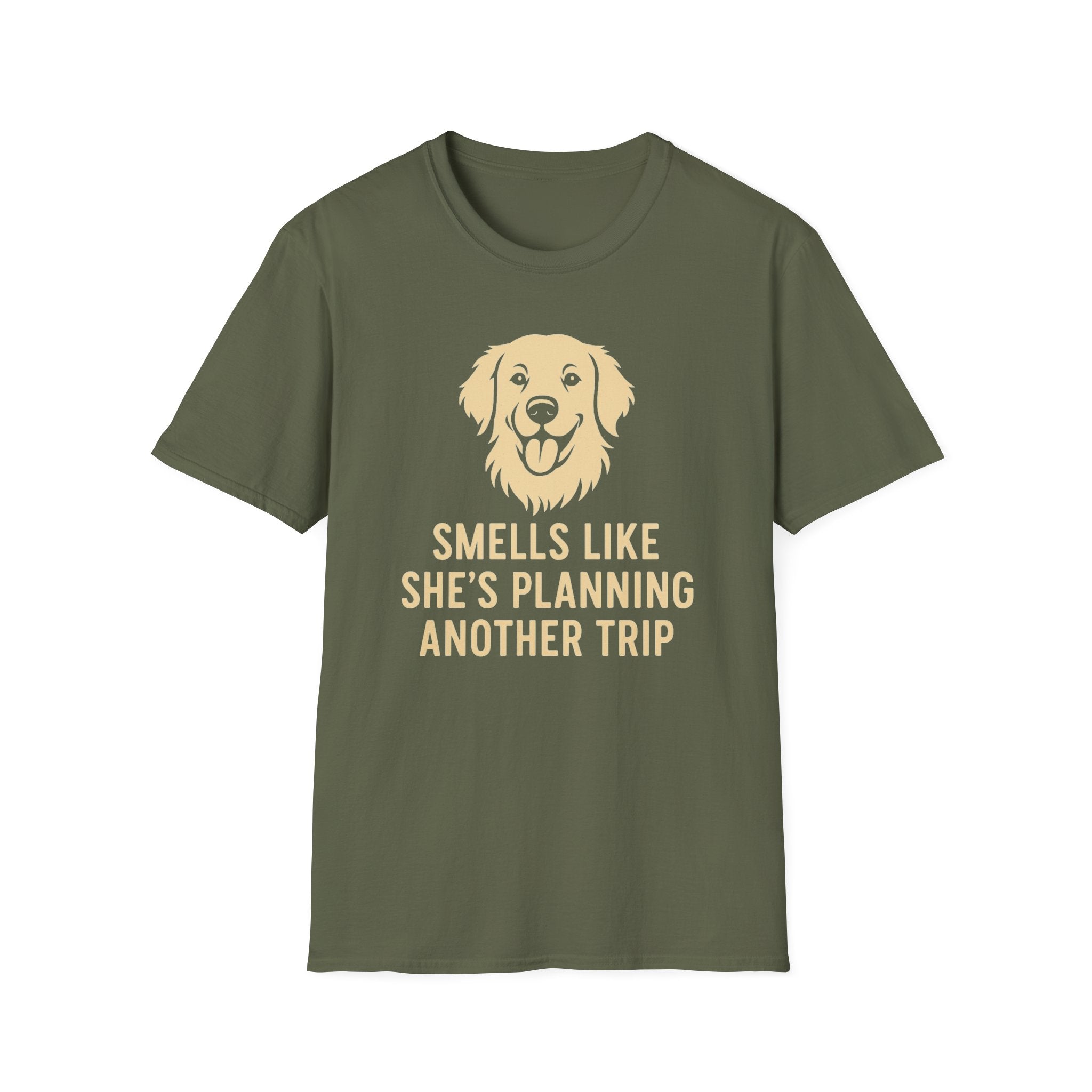 Smells Like She's Planning Another Trip T-Shirt
