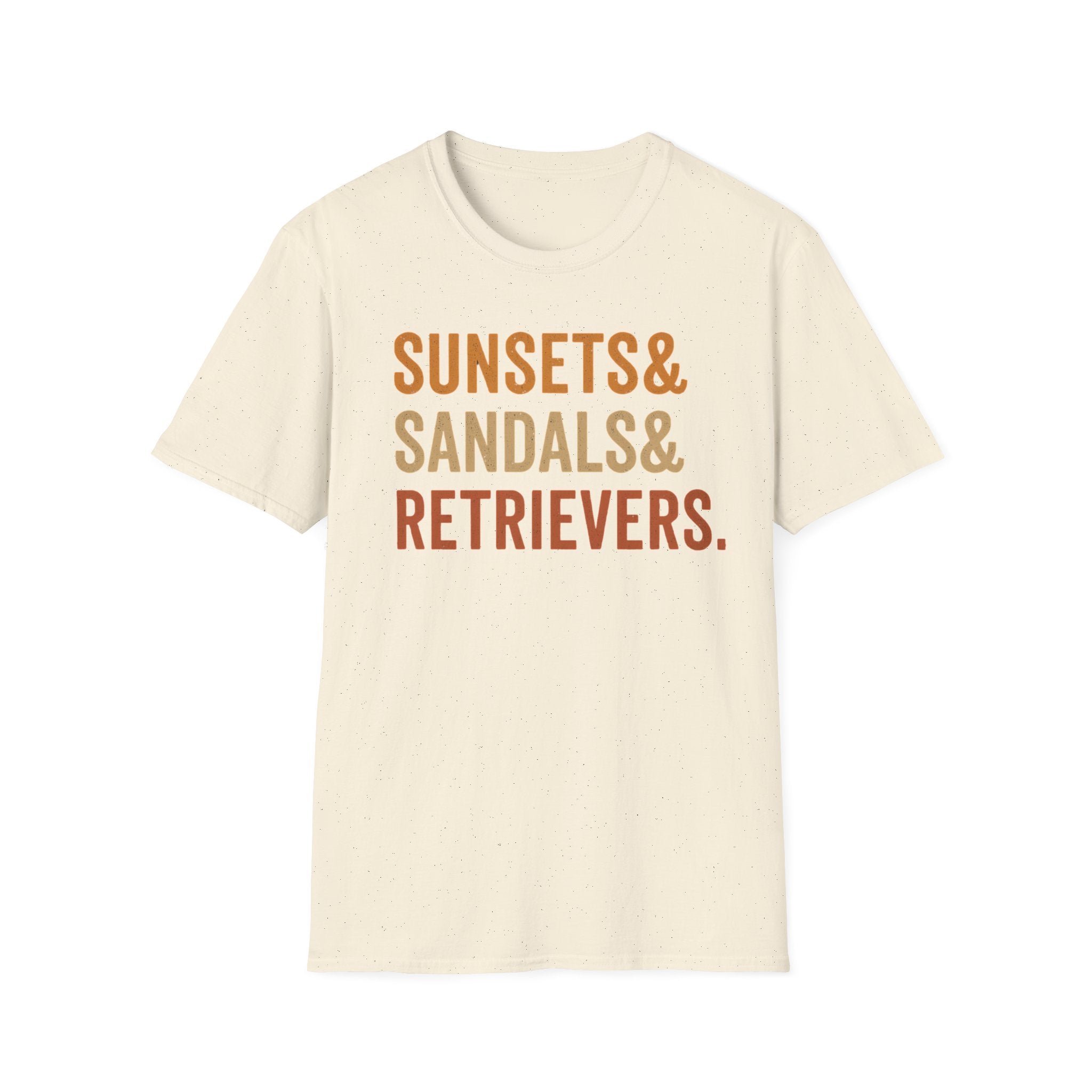 Sunsets & Sandals & Retrievers T-Shirt