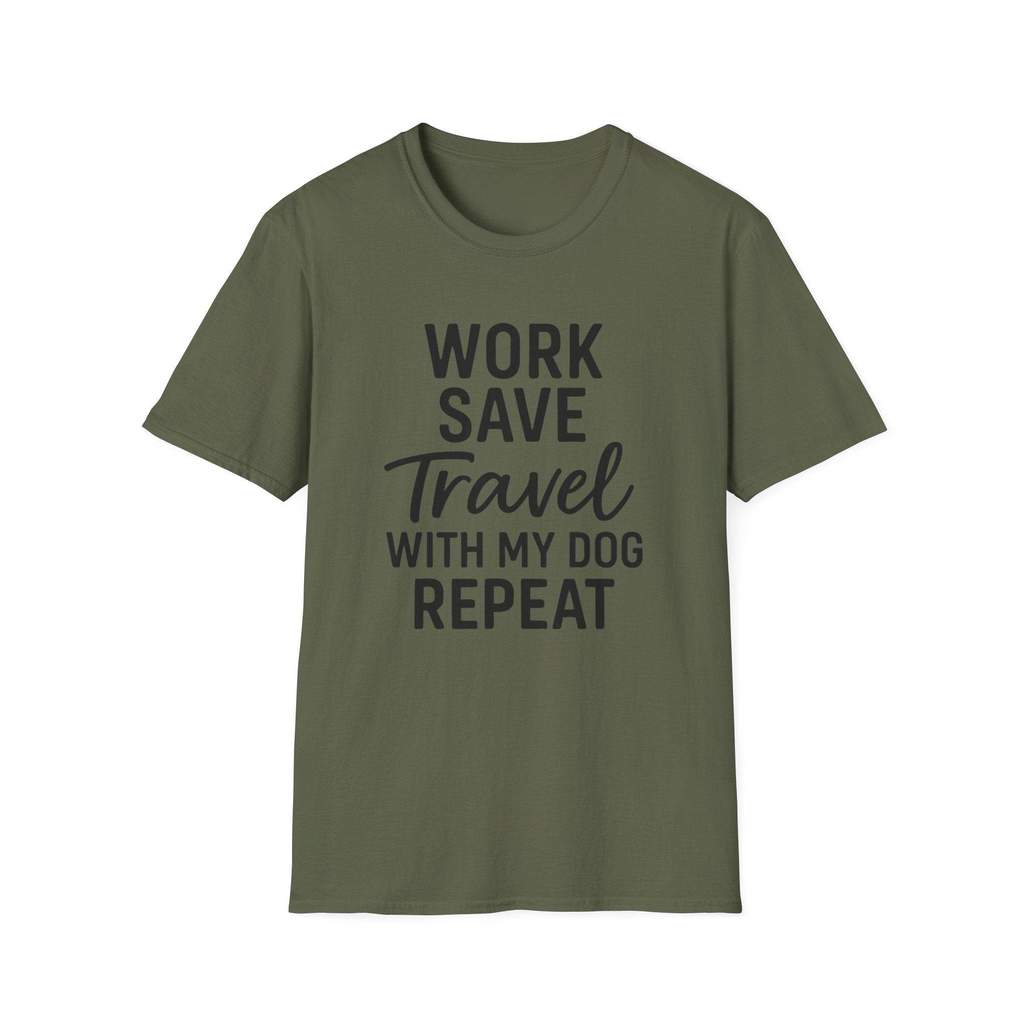Work Save Travel Repeat T-Shirt