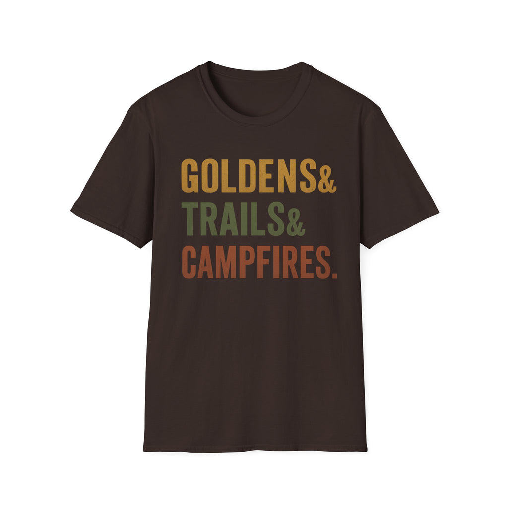 Goldens & Trails & Campfires T-Shirt