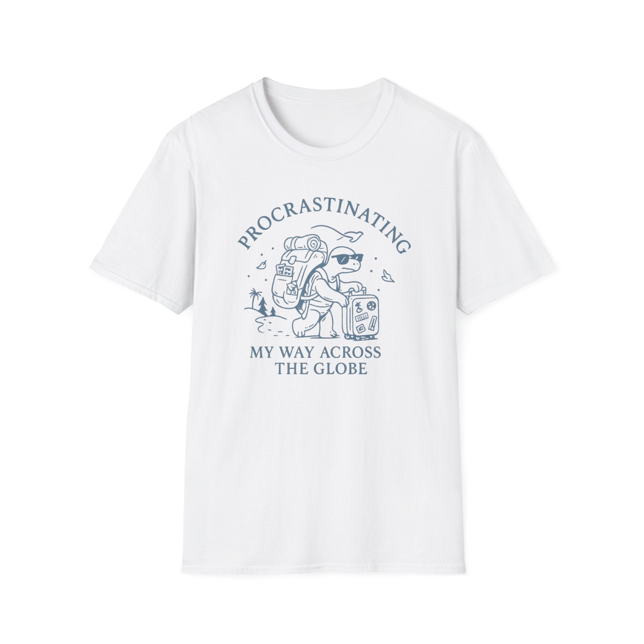 Procrastinating My Way Across the Globe T-Shirt