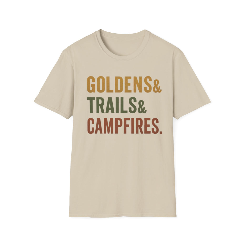 Goldens & Trails & Campfires T-Shirt