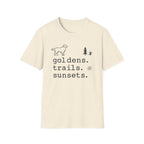 Goldens Trails Sunsets T-Shirt