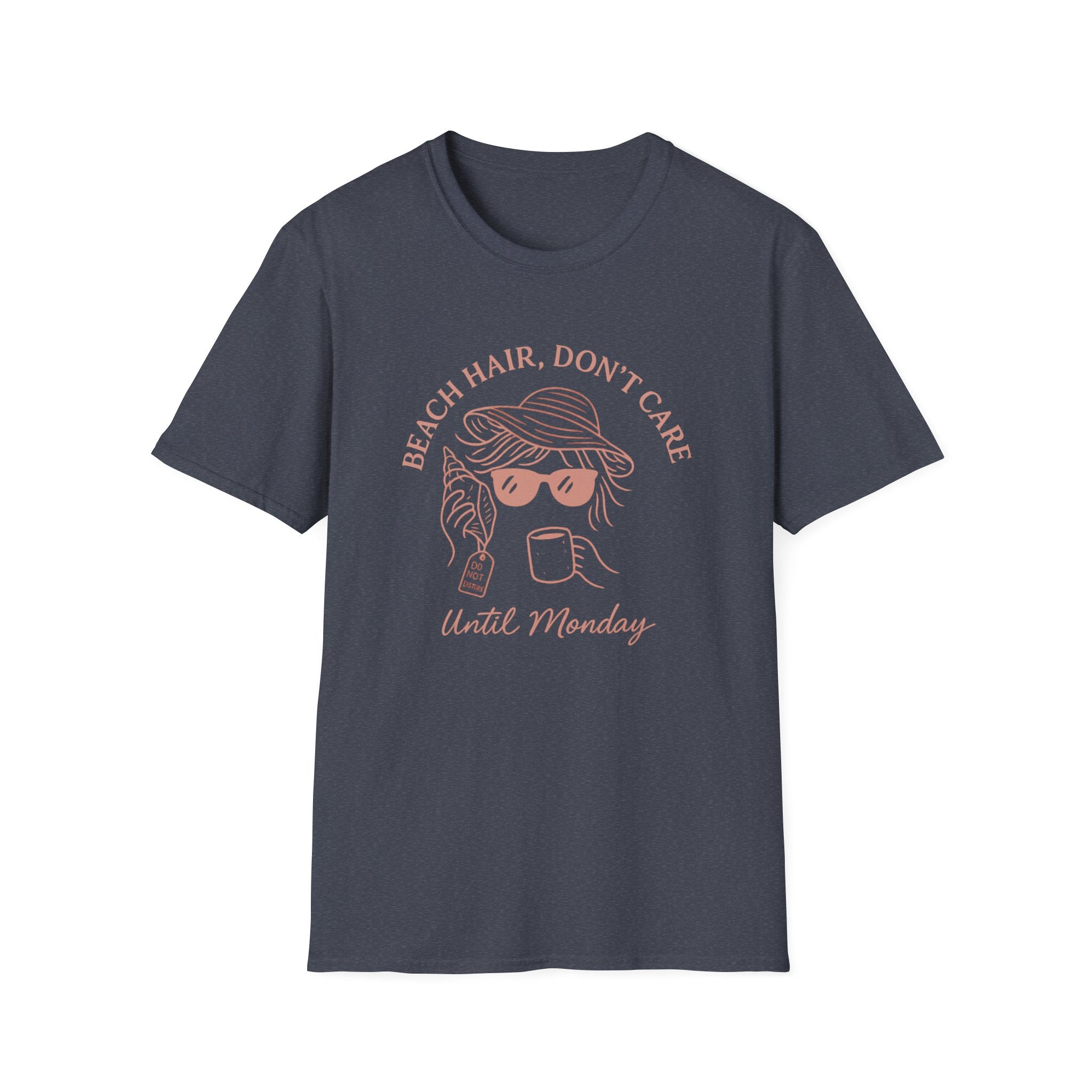 Beach Hair Don't Care Graphic T-Shirt