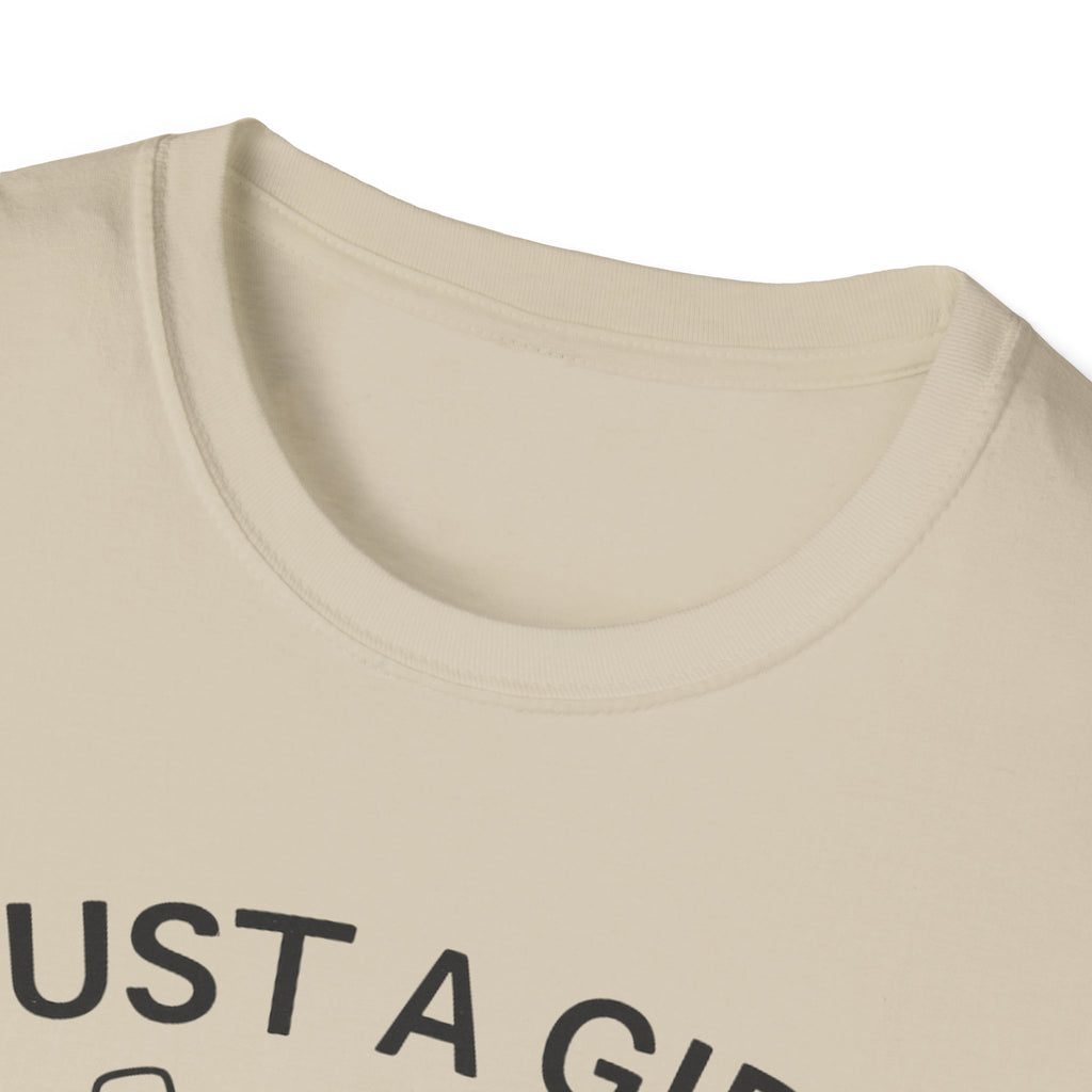 Girl and Dog Chasing Sunsets T-Shirt