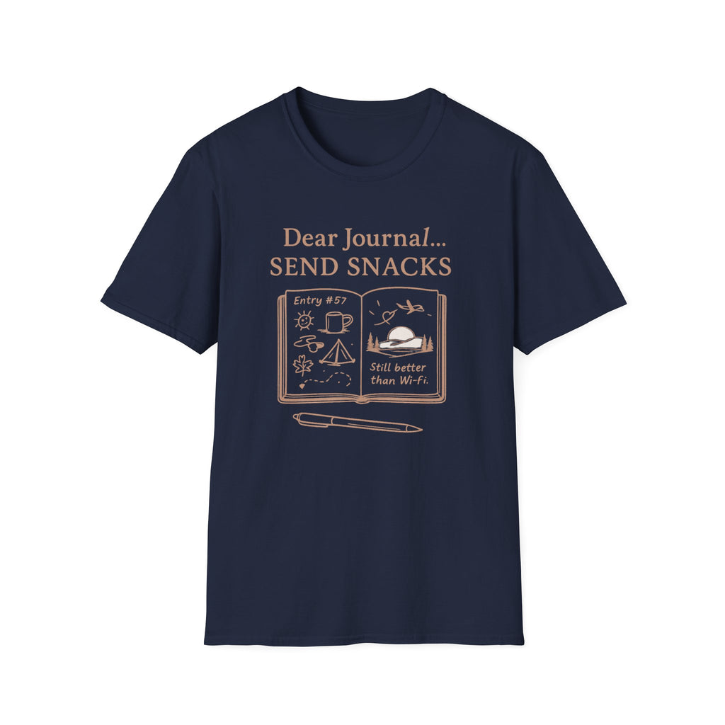 Dear Journal Send Snacks T-Shirt