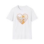 Nature-Inspired Heart T-Shirt