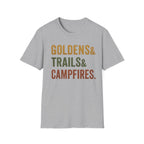 Goldens & Trails & Campfires T-Shirt