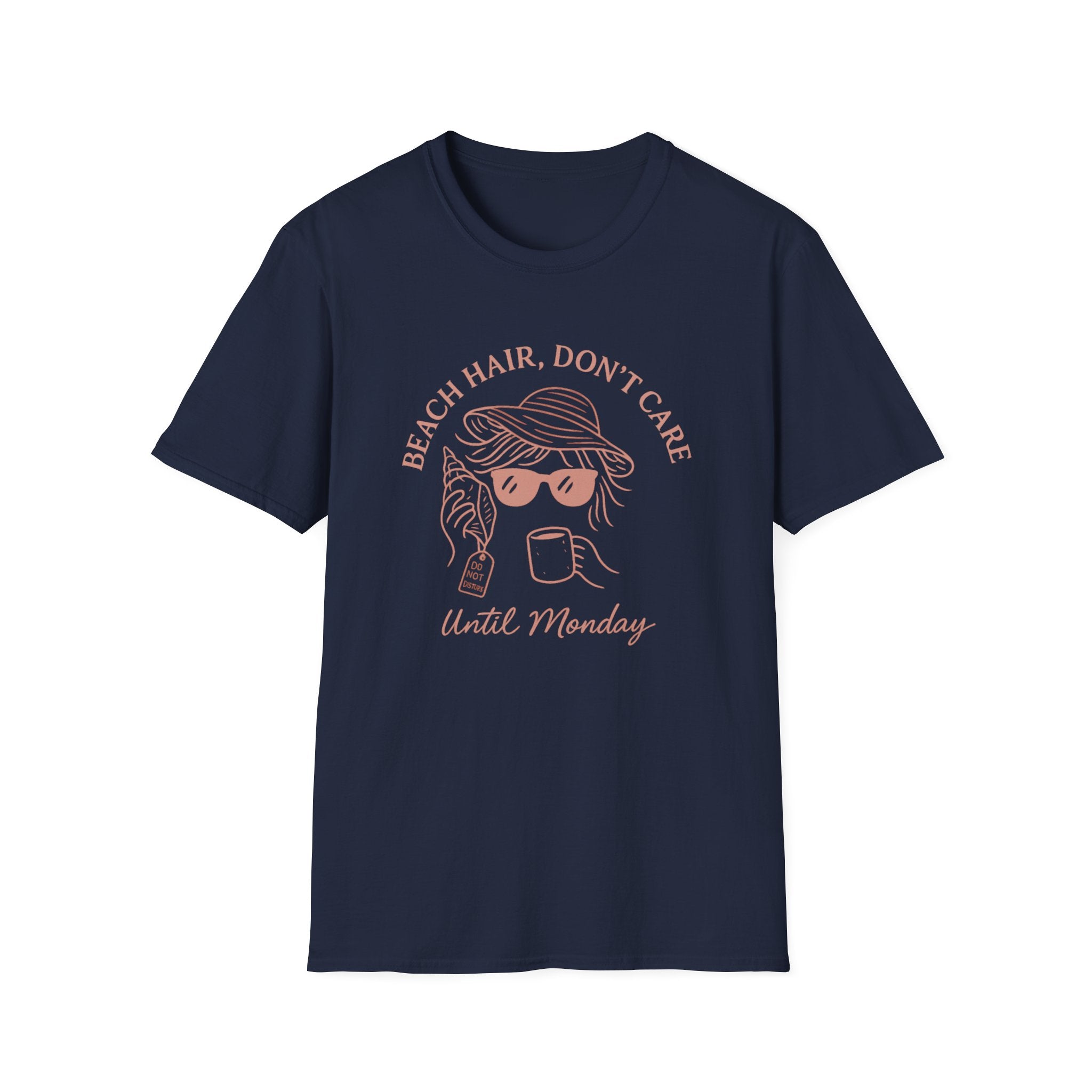 Beach Hair Don't Care Graphic T-Shirt