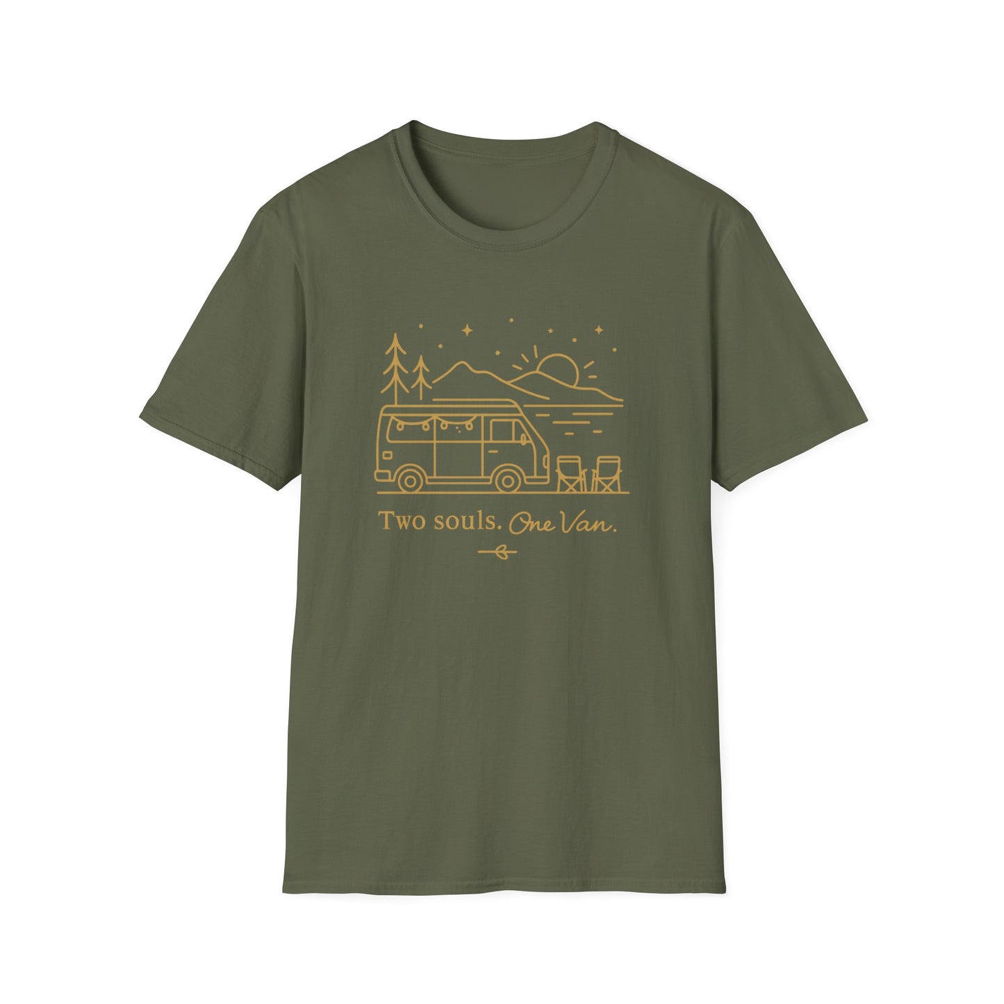 Two Souls. One Van Adventure T-Shirt