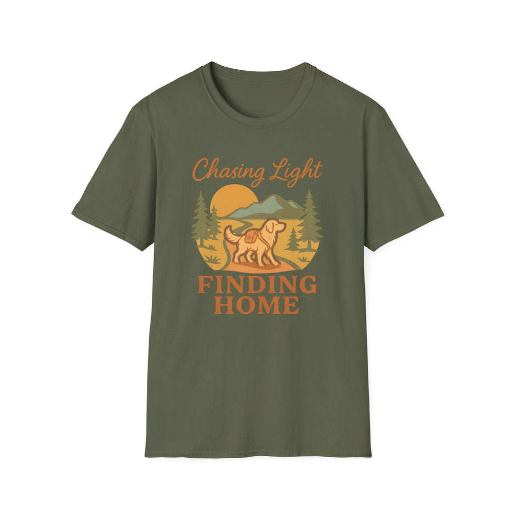 Finding Home Dog Graphic T-Shirt