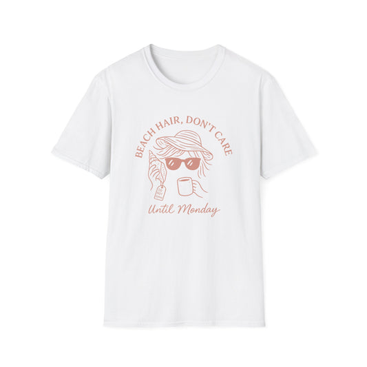 Beach Hair Don't Care Graphic T-Shirt