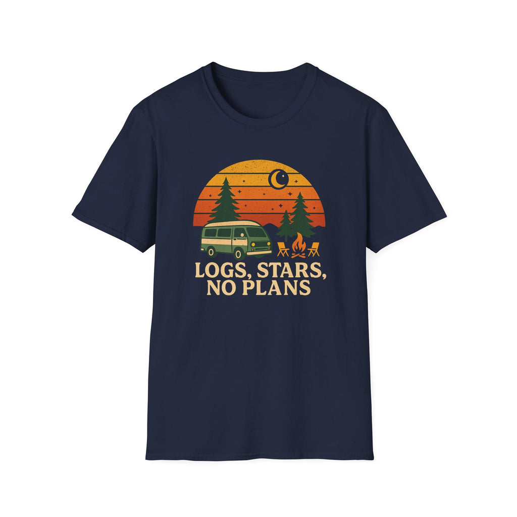 Logs, Stars, No Plans T-Shirt