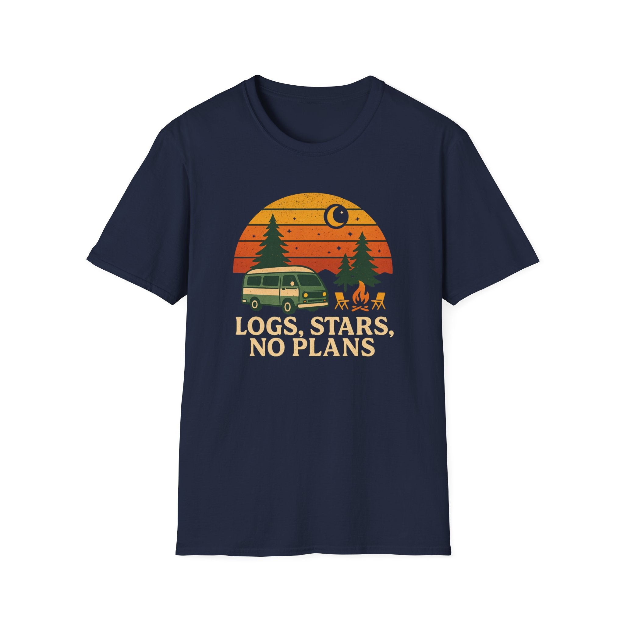 Logs, Stars, No Plans T-Shirt