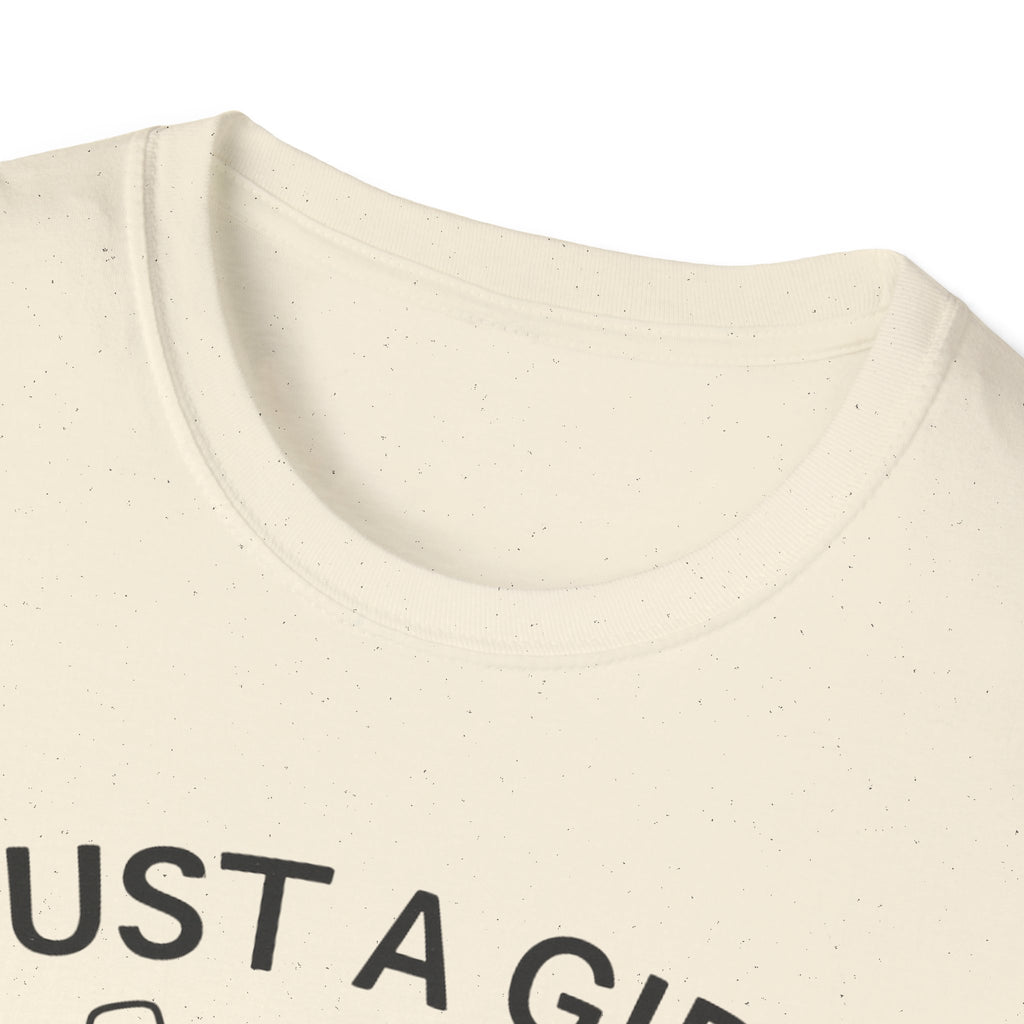 Girl and Dog Chasing Sunsets T-Shirt