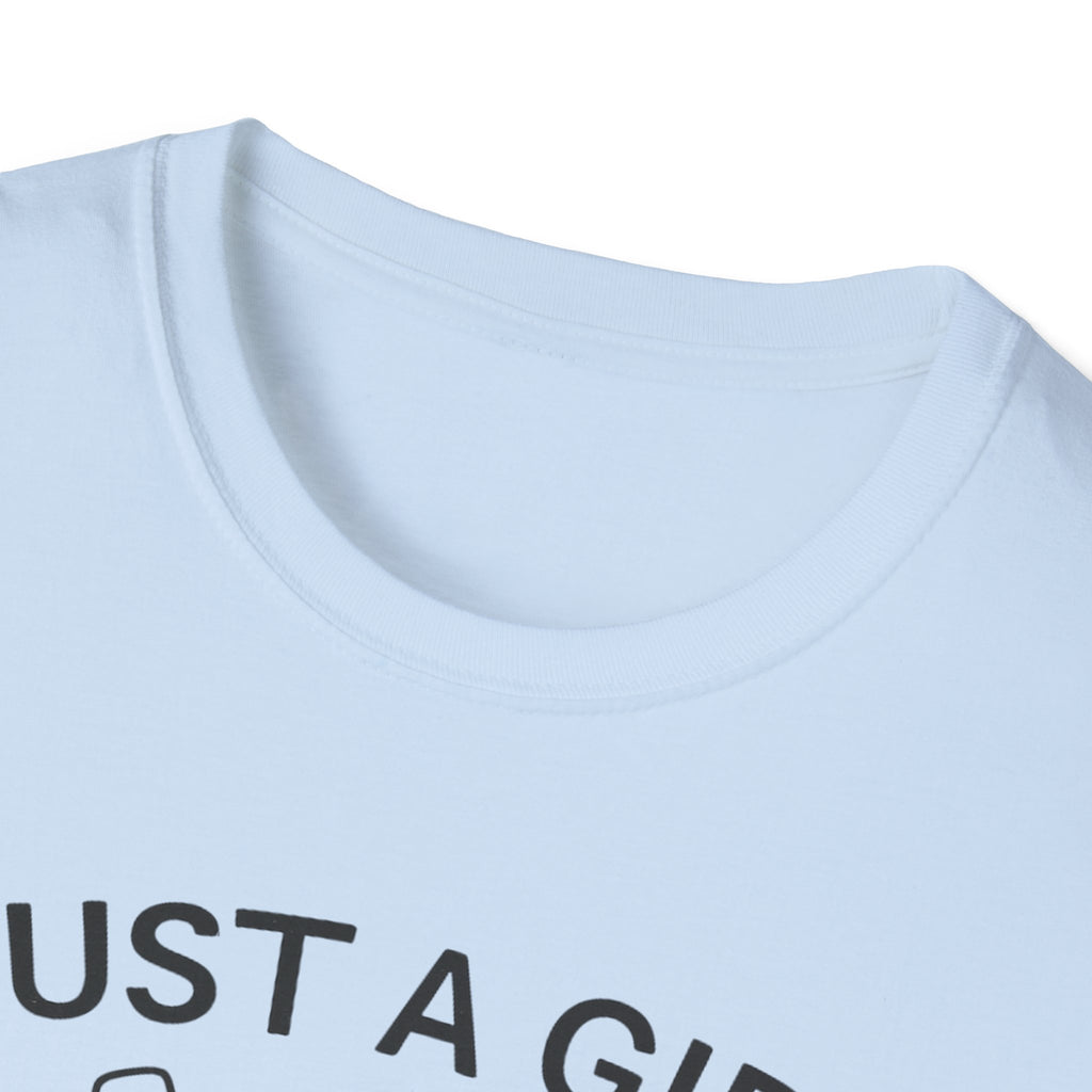 Girl and Dog Chasing Sunsets T-Shirt