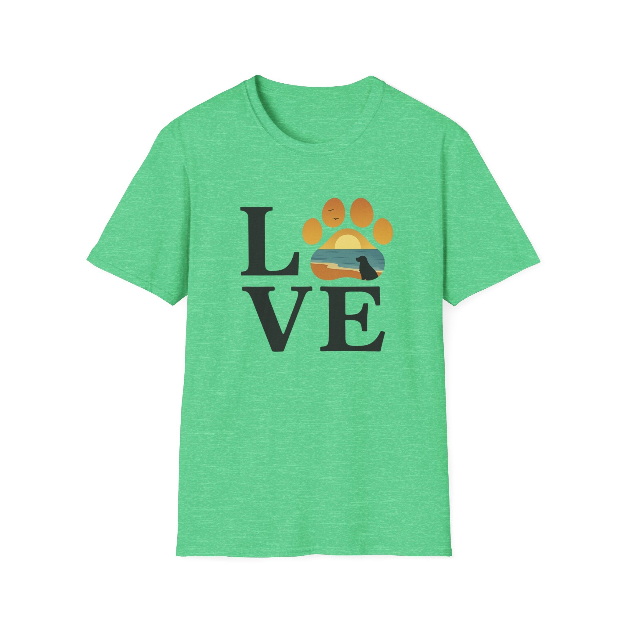 LOVE - Beach Dog T-Shirt