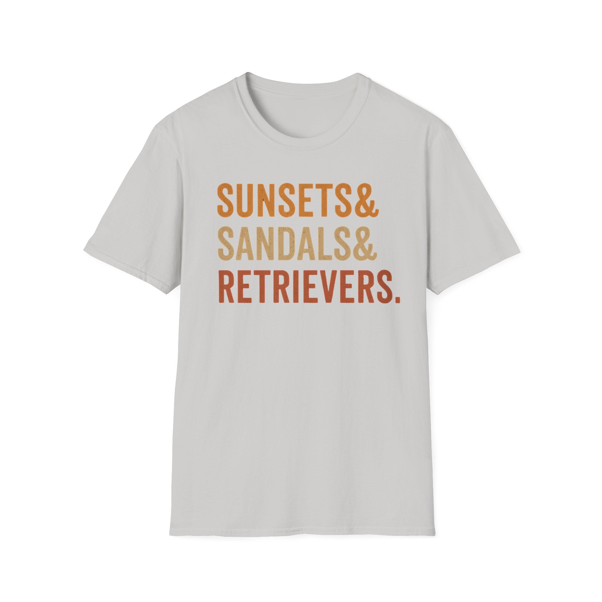 Sunsets & Sandals & Retrievers T-Shirt