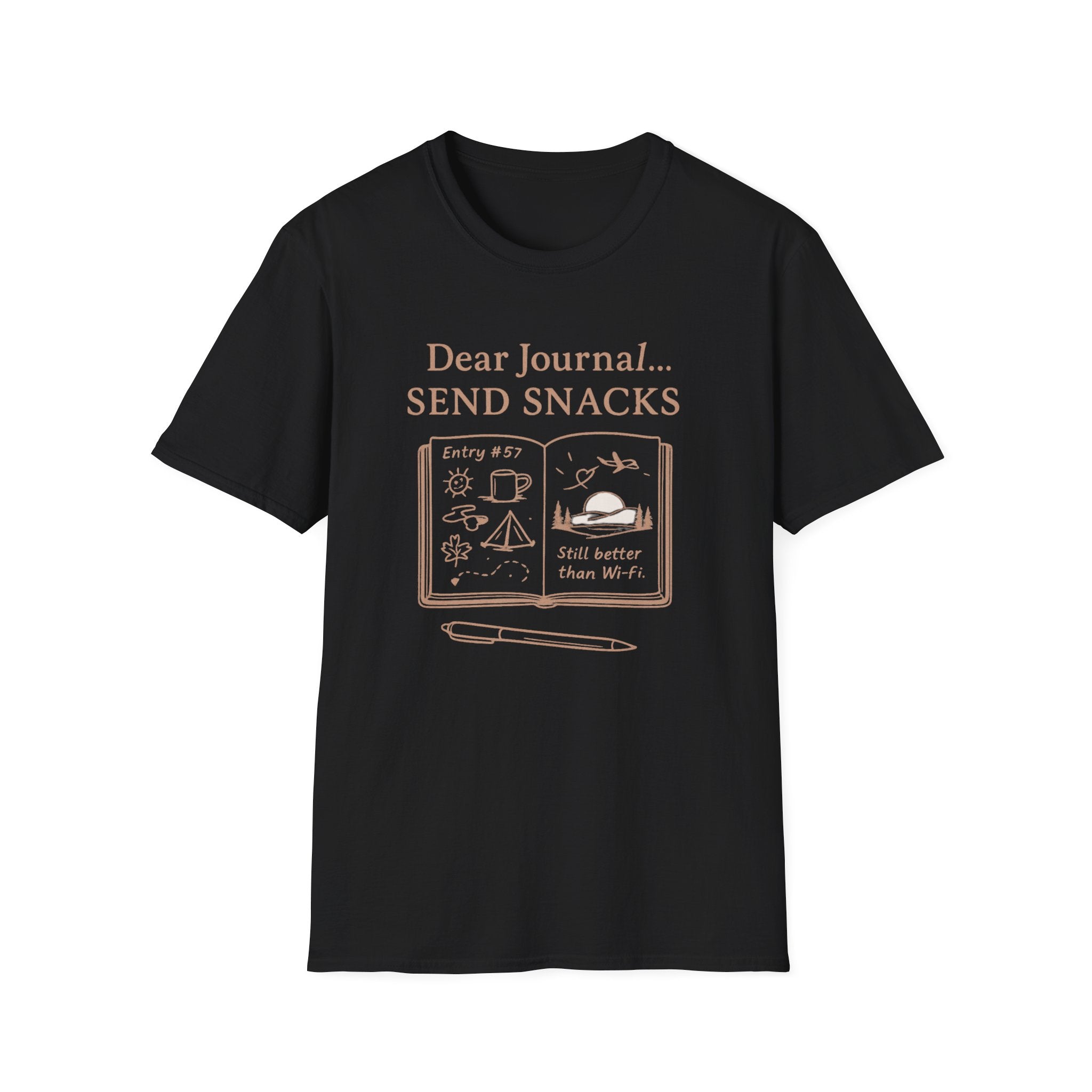 Dear Journal Send Snacks T-Shirt