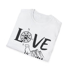 LOVE - Compass Dog T-Shirt