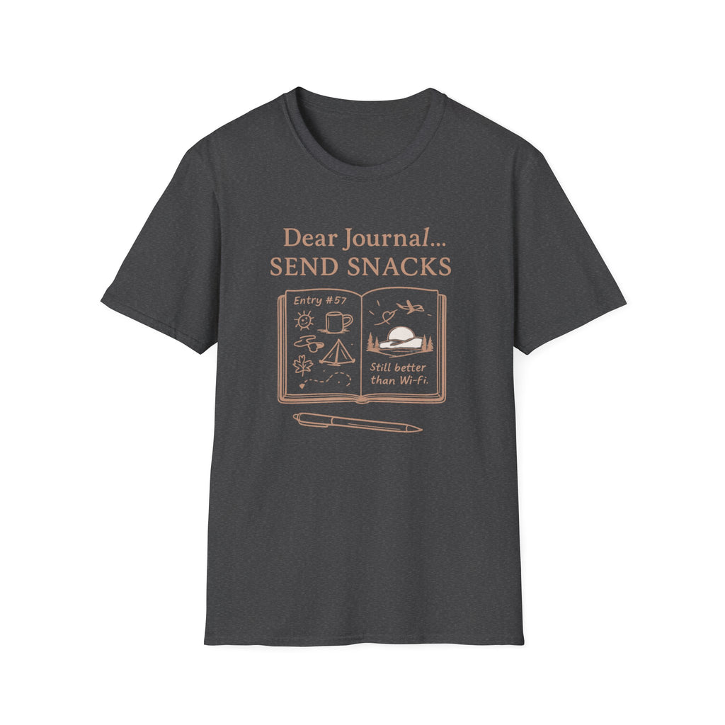 Dear Journal Send Snacks T-Shirt
