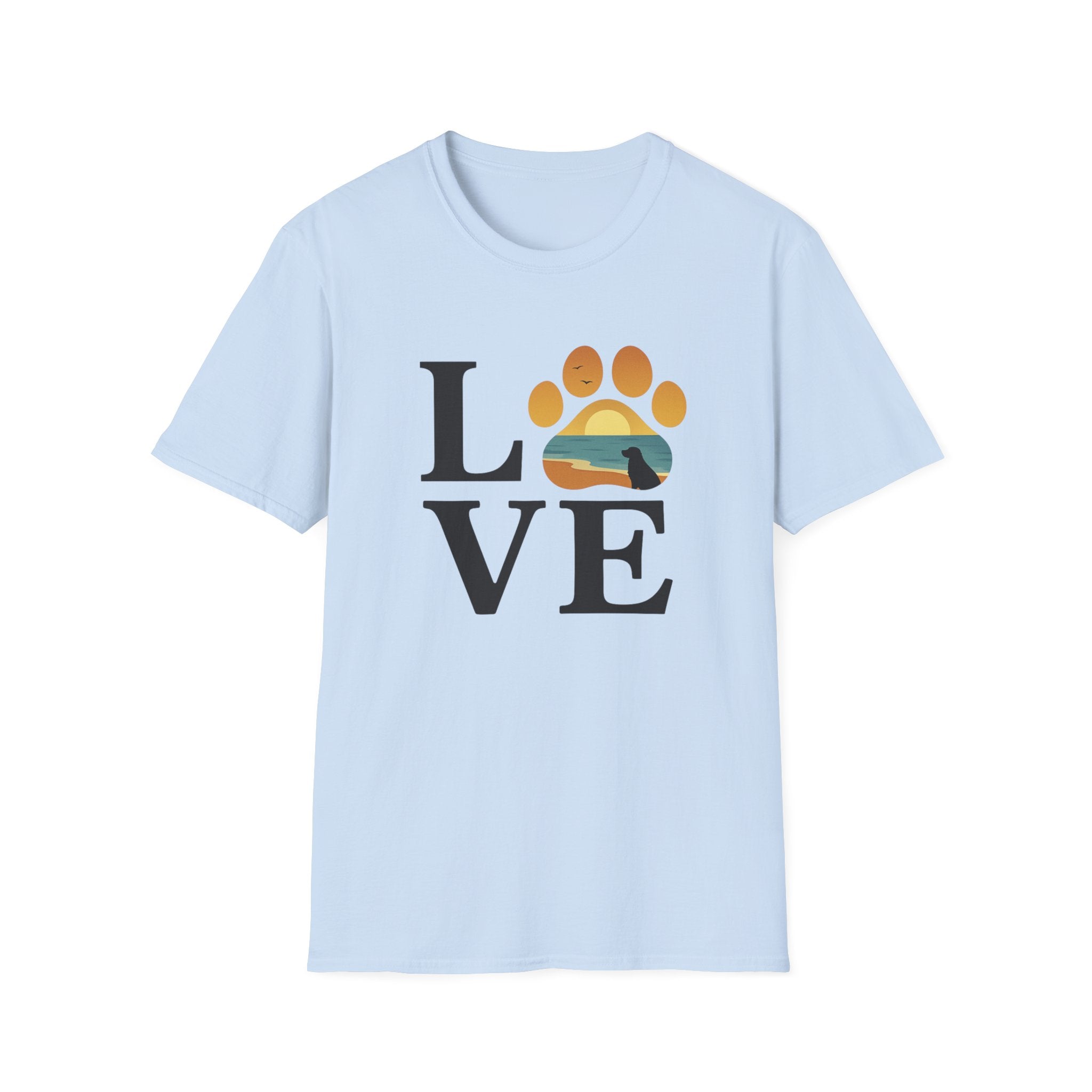 LOVE - Beach Dog T-Shirt