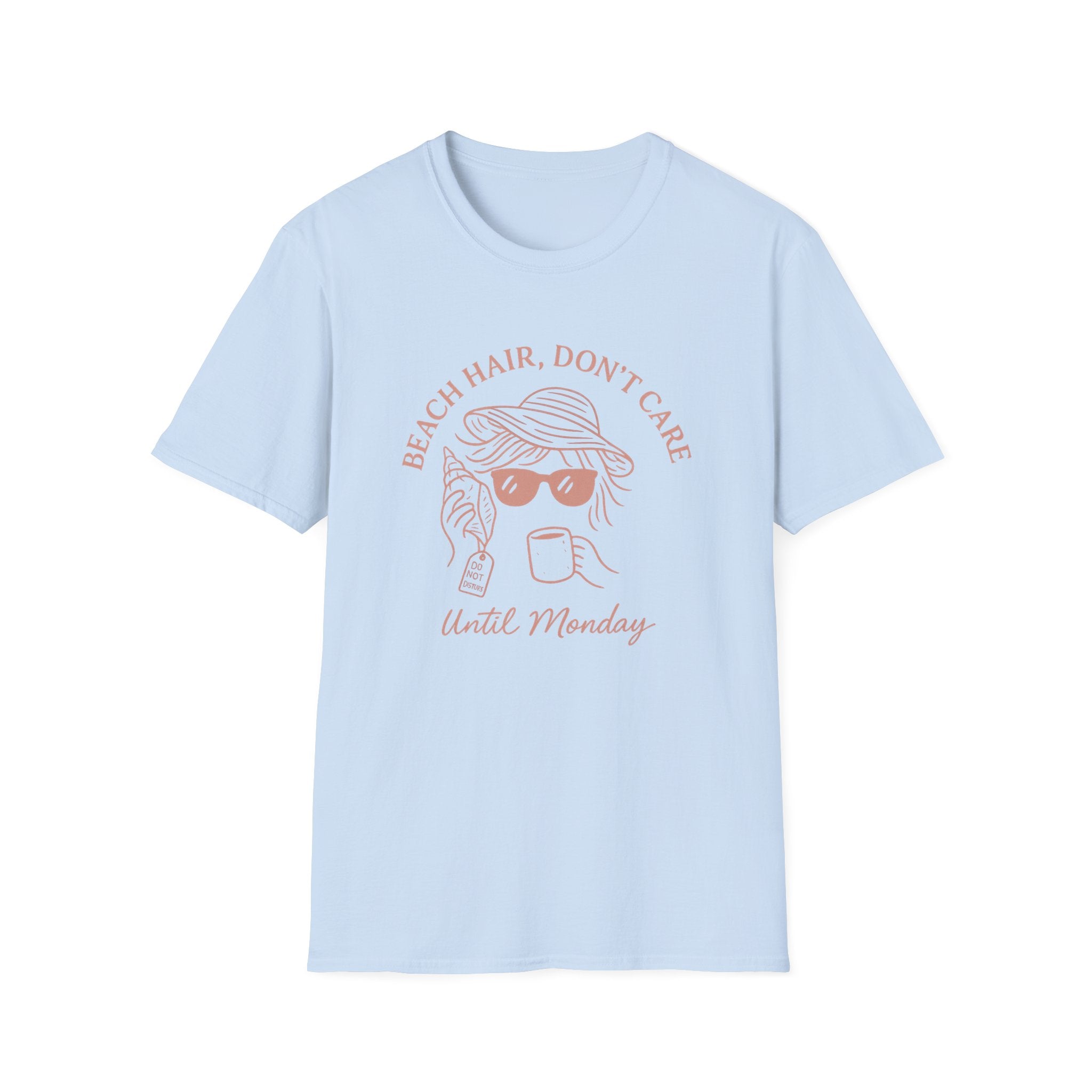 Beach Hair Don't Care Graphic T-Shirt