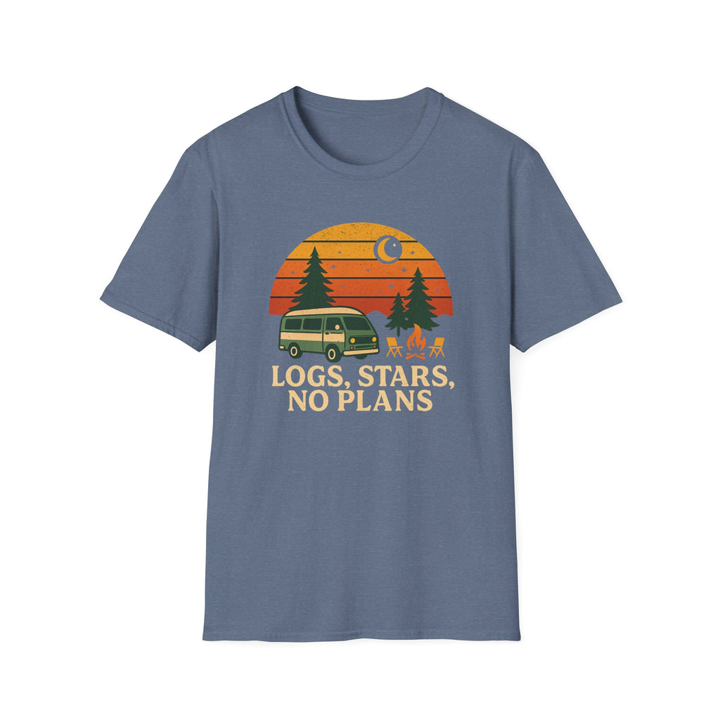 Logs, Stars, No Plans T-Shirt