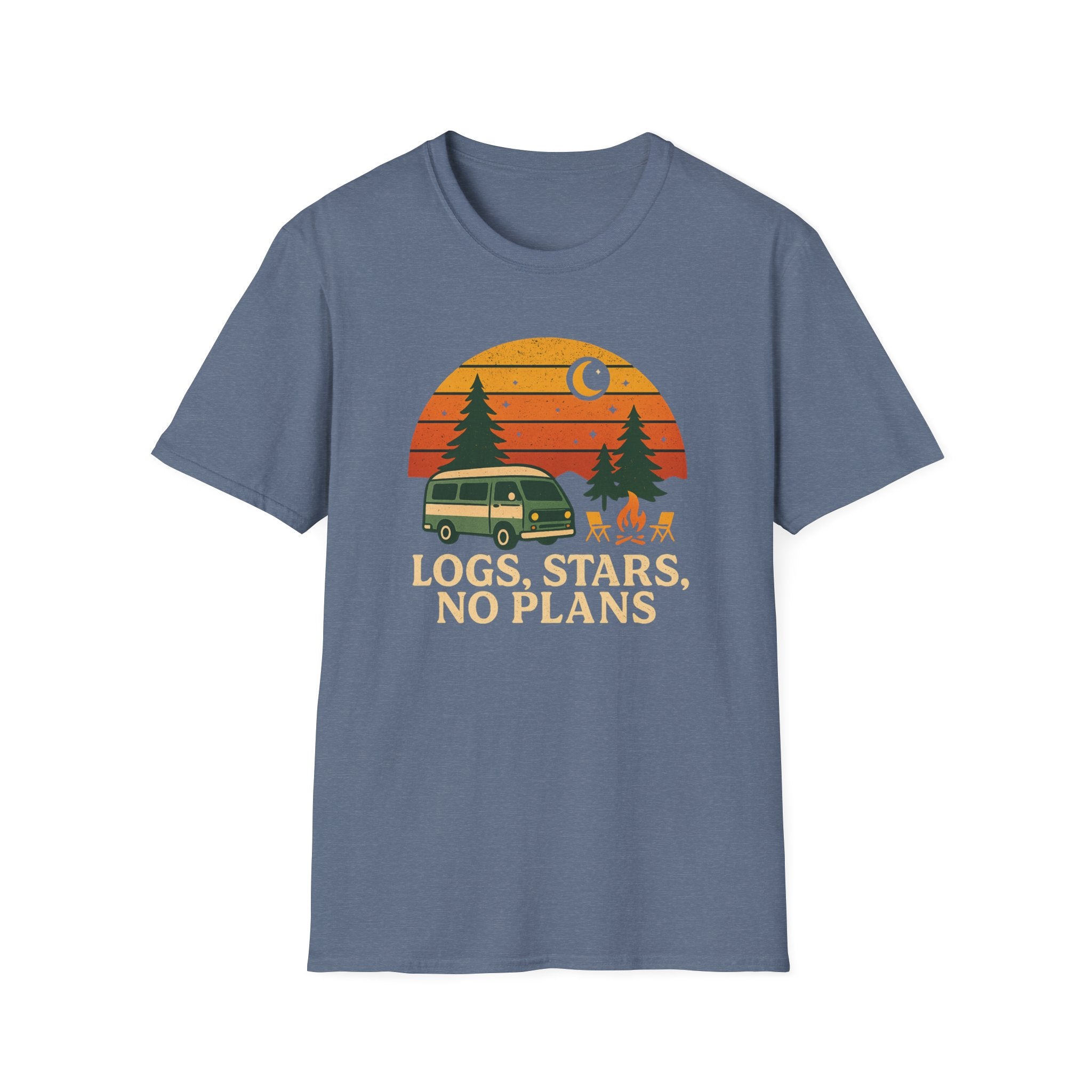 Logs, Stars, No Plans T-Shirt