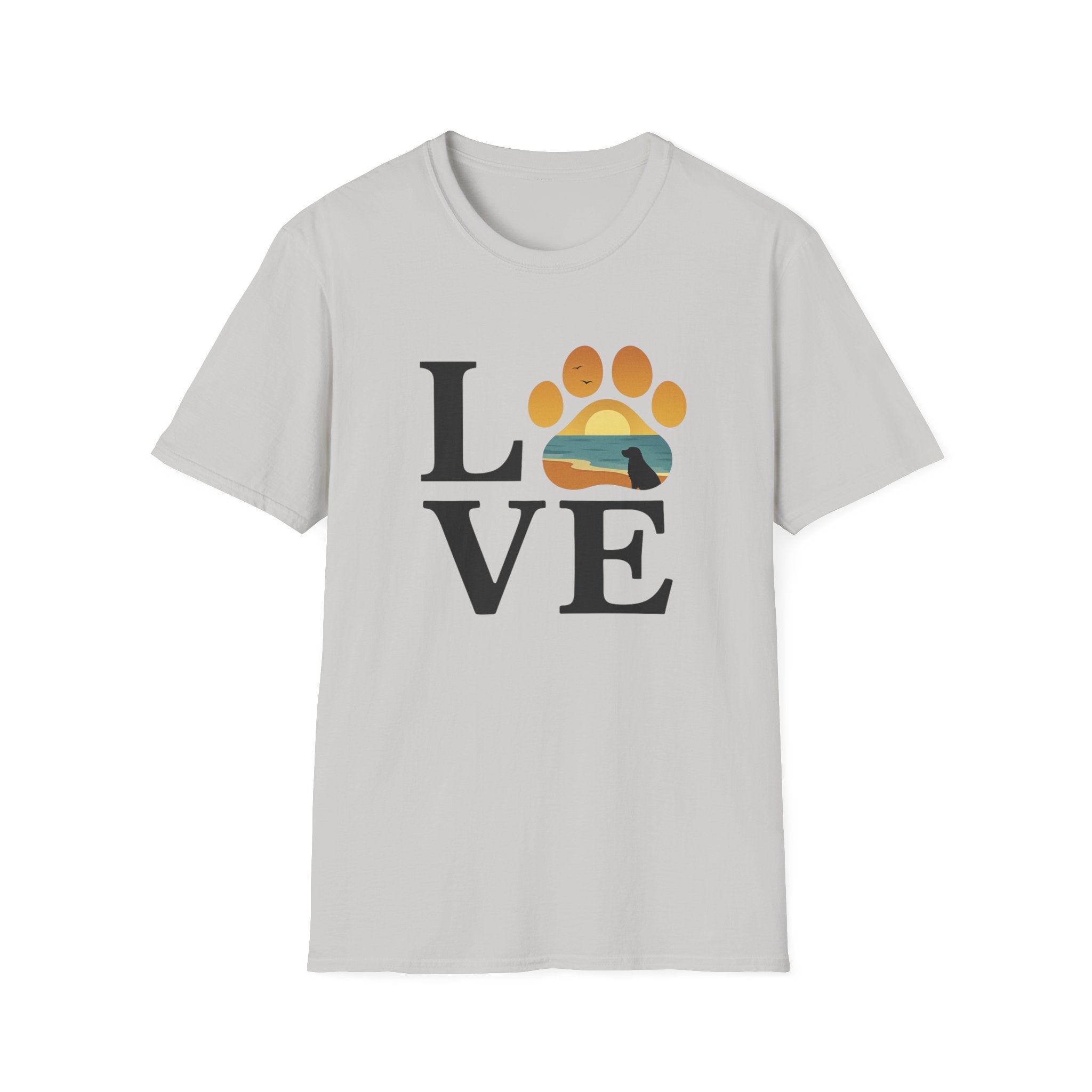 LOVE - Beach Dog T-Shirt