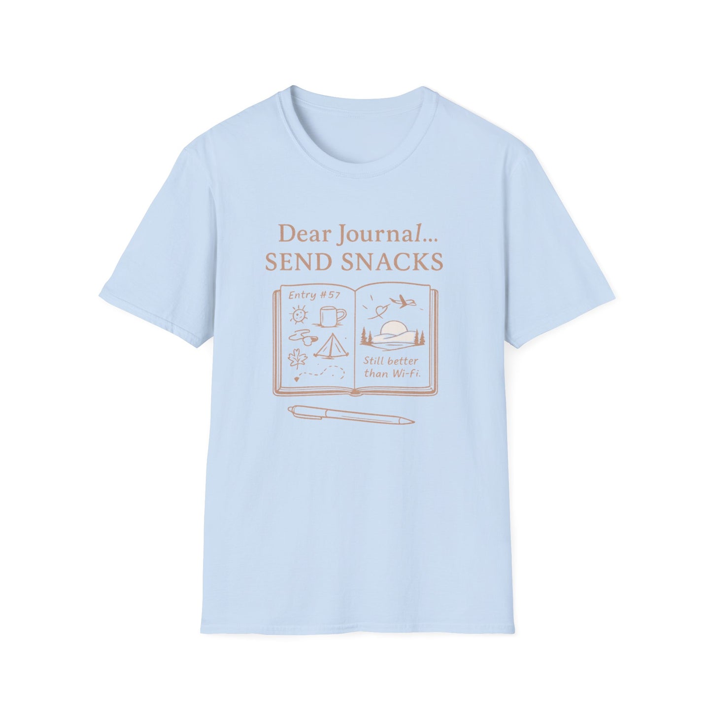 Dear Journal Send Snacks T-Shirt