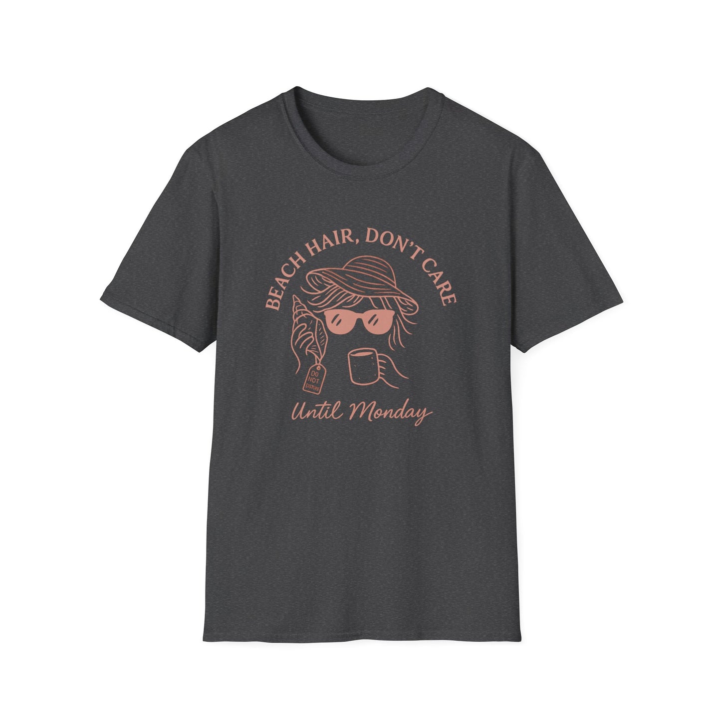 Beach Hair Don't Care Graphic T-Shirt