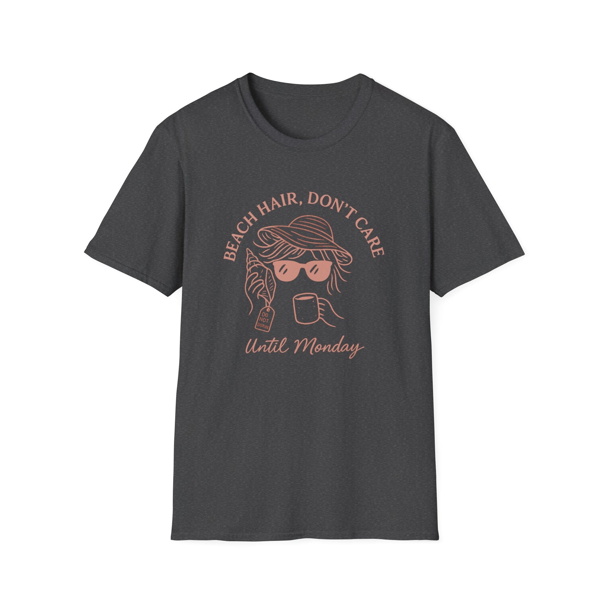 Beach Hair Don't Care Graphic T-Shirt