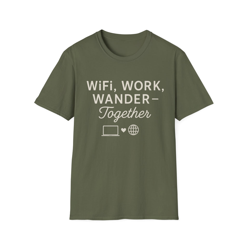 WiFi Work Wander Together T-Shirt