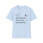 Goldens Trails Sunsets T-Shirt