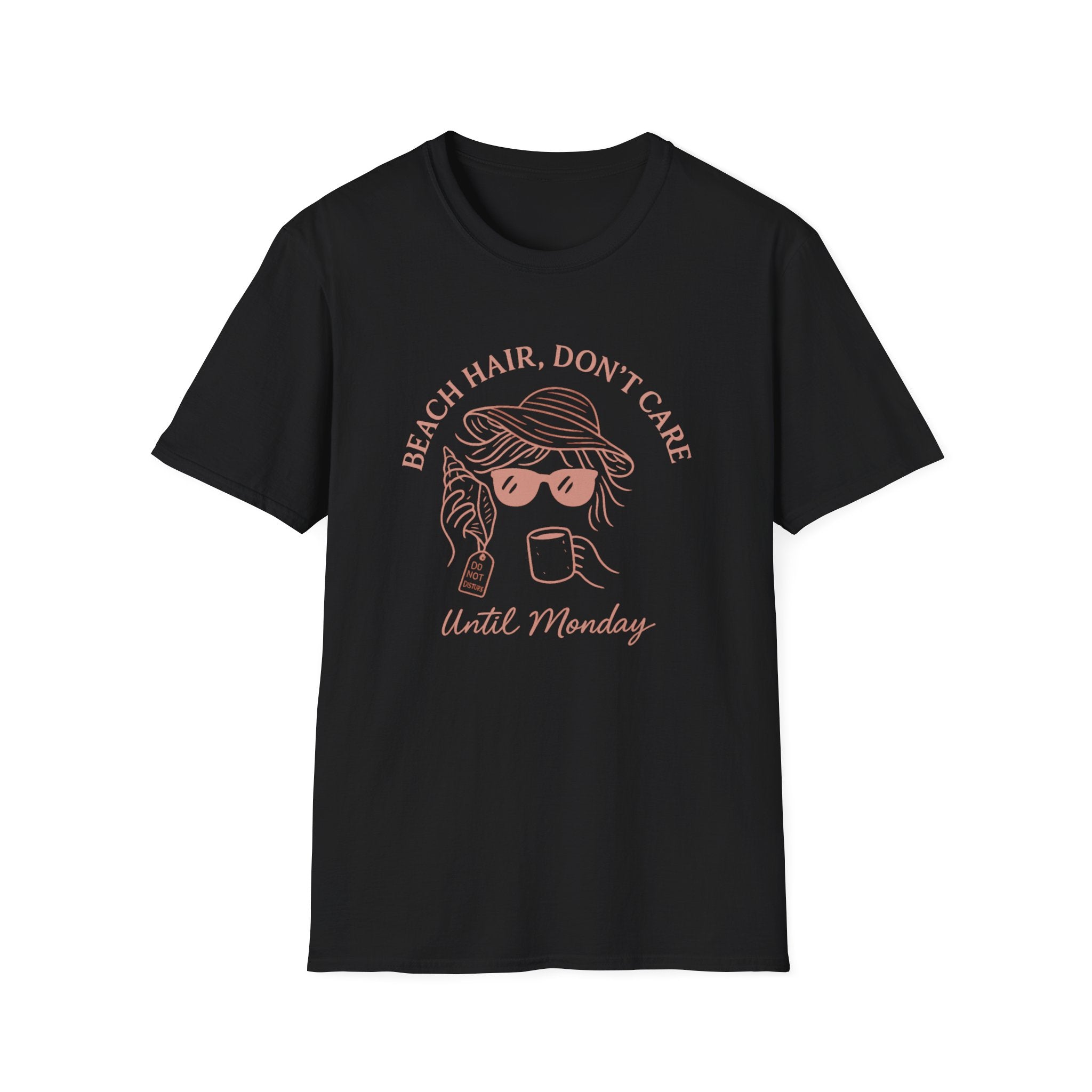 Beach Hair Don't Care Graphic T-Shirt